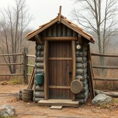 How to build an Off Grid Outhouse
