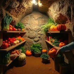 Preserving food with root cellars Preserving food with root cellars